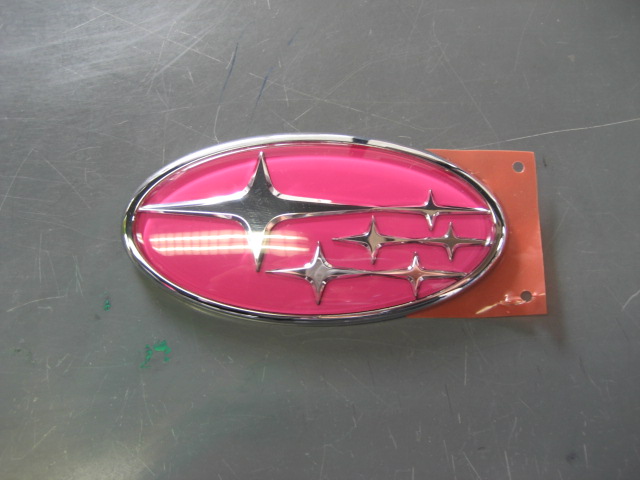 Hot pink nissan emblem #9