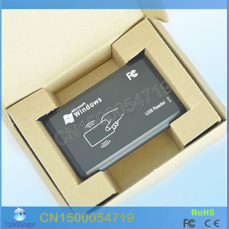 Khz 125 rfid de identificación em lector de tarjetas& escritor& copiadora/duplicater( t5557/t5567/t5577/em4305/5200) para control de acceso