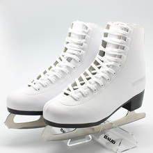 Baide solid ice skate shoes white women and child bandy/touring /Figure/ Hockey skates