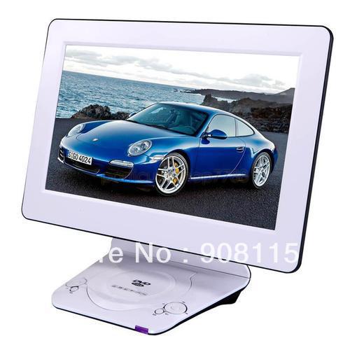 US FREE SHIPPING 13.3' INCH WIDESCREEN LED TV DVD PLAYER USB VGA ...