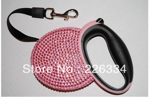 Bling-Crystal-Retractable-Dog-Leash-Retractable-leashes-retractable ... Bling-Crystal-Retractable-Dog-Leash-Retractable-leashes-retractable ...