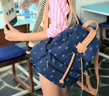 2013 female backpack student backpack school bag women’s canvas material high quality