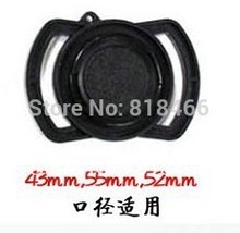 FREE SHIPPING Camera Lens Cap keeper 43 mm 52mm 55mm Universal Anti-losing Buckle Holder Keeper