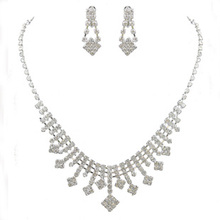 The bride necklace marriage accessories bride chain sets chain sets wedding accessories twinset