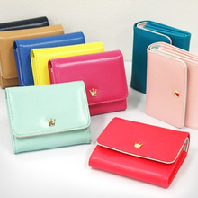 New arrival im2013 donbook women’s short design coin purse card case wallet . k chromophous