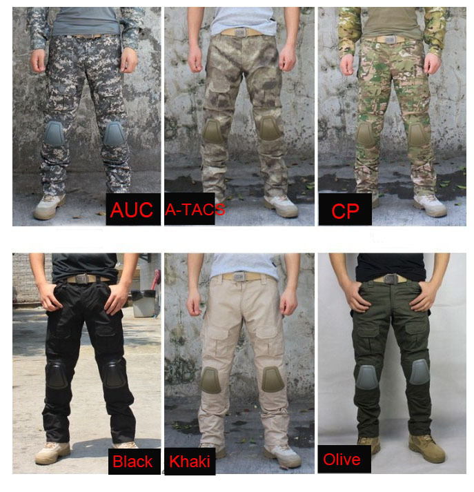 Airsoft Tactical Pants With Knee Pads