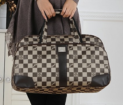 Free shipping women men fashion tote bag travel luggage bag 20 and 24 inch for choice