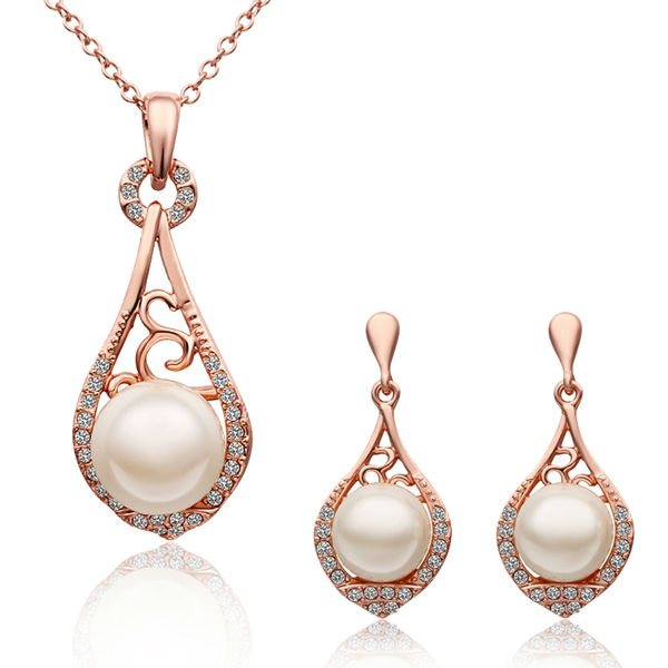 New-arrival-18k-rose-gold-fashion-jewellery-sets-18k-gold-plated ...