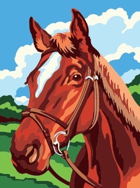 oil horses