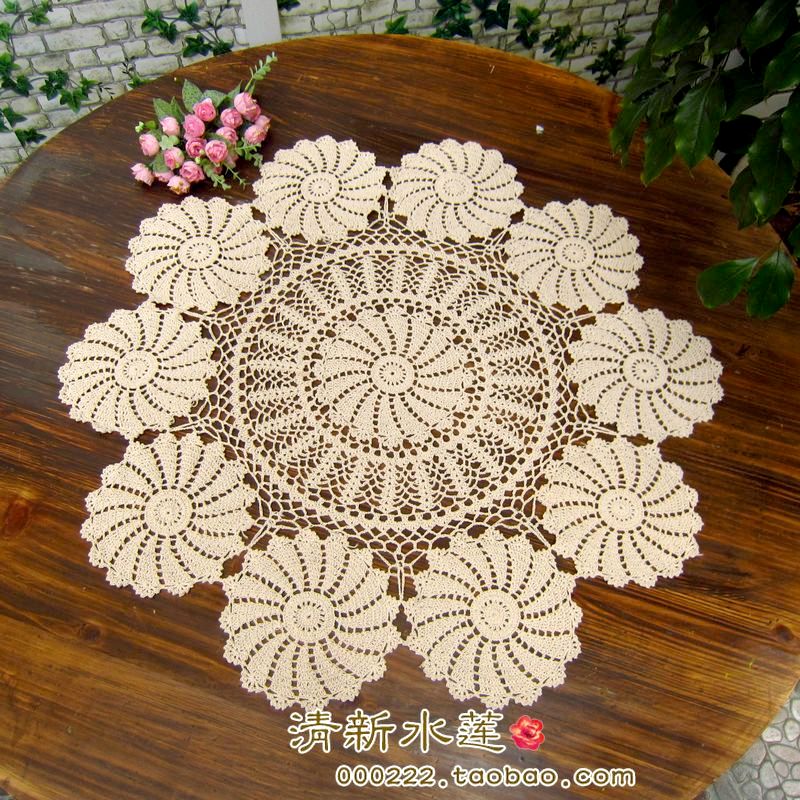 72 table runner table for round 90cm cloth table table runner table round mat vintagecutout knitted size