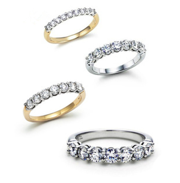 pierres anneaux de mariage pour les femmes, bande de mariage ...