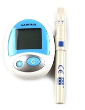 Blood glucose meter diabete glucometers monitoring blood sugar+50 test strips(bottled)+50 lancets free shipping