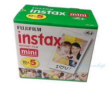 5 Pack Instax Mini 8 7s 25 50s 55 Instant White Photo Paper Film Polaroid For FujiFilm Camera (50 Sheets)