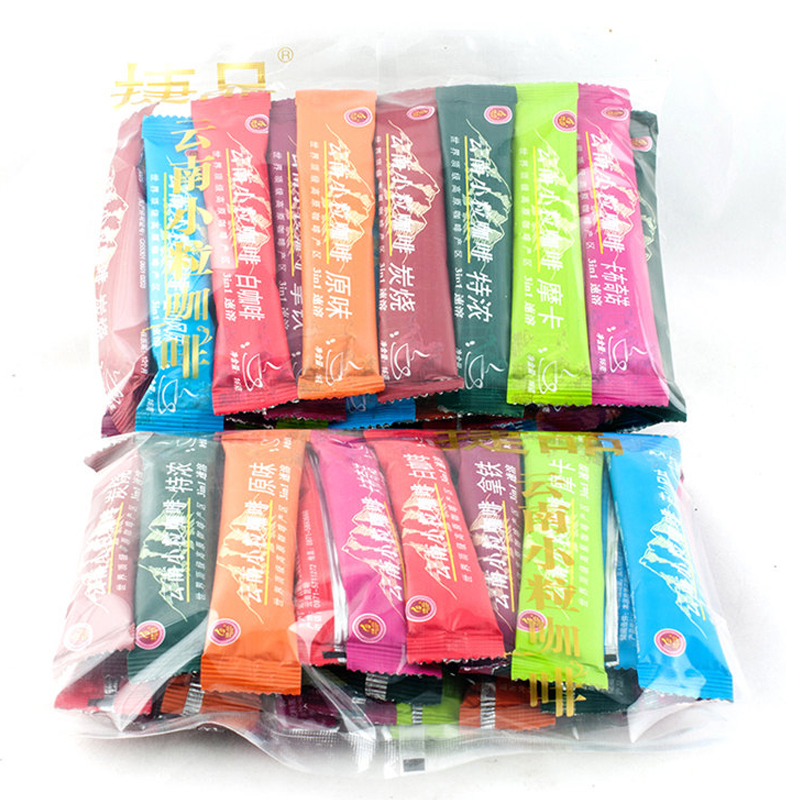 Small grain coffee 800 50 bags 8 three in instant mixed taste