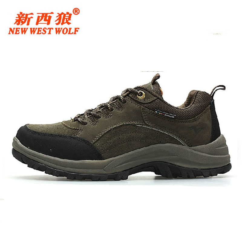 cheap discount Male hiking shoes outdoor shoes slip-resistant walking ...
