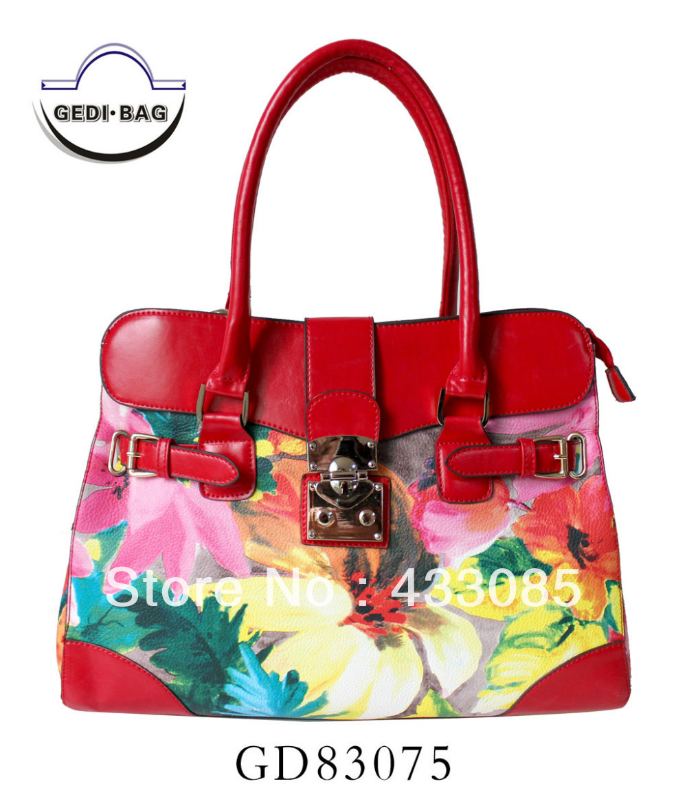 Italy Designer Leather Handbag 2014 Spring Trendy Lady Handbag