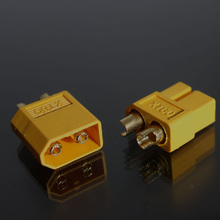 Free shipping 50 pairs bag XT60 Bullet plug connectors male and female for RC lipo battery