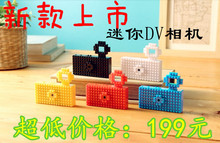 Free shipping Mini building blocks lomo nanoblock diy toy digital camera mini camera minidv