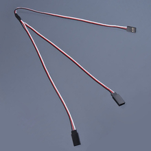 Free shipping Servo Y extension wire 300mm for RC servo ESC JR Futaba Receiver cable wire
