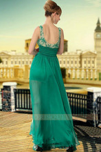 New Arrival Cap Sleeve Green Lace Prom Pageant Wedding Bridal Dress Quinceanera