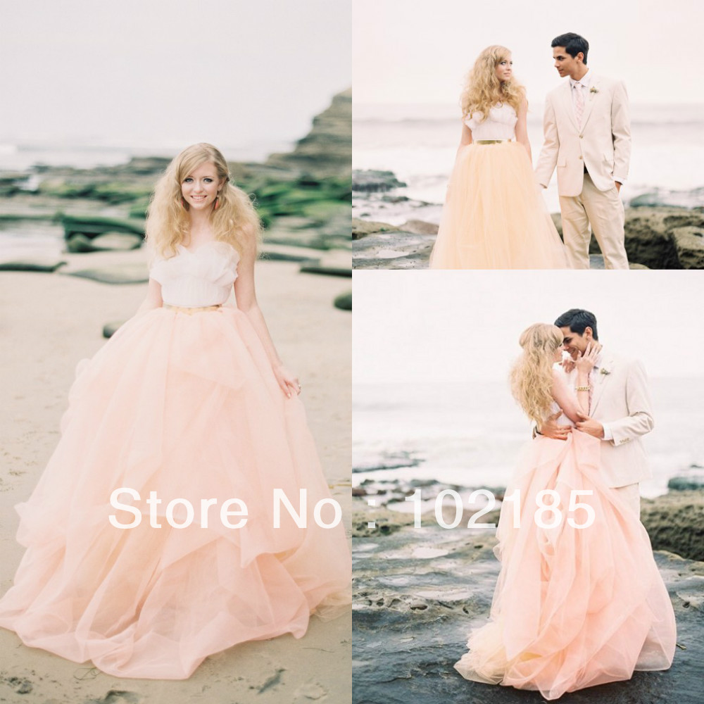 beach type wedding dresses