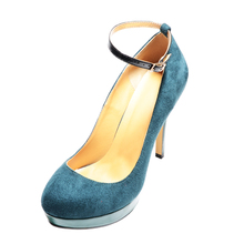 new arrive fashion heel 15cm suede Matte leather After lacing women shoes for 2014 size35 42
