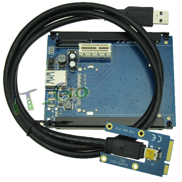Купить Мини-pcie для pcie 1 x адаптер карты usb 3.0 кабель подключения ...