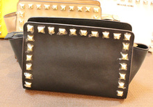 2013 NEW AUTUMN Cross Body Selma Dedium Rivet Messenger Handbags Shoulder Bag Designer Handbag Women Famous Brand High Quality