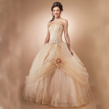 Corset Back Ball Gown Prom Gowns Quinceanera Dress 2013 Free Shipping Most Popular