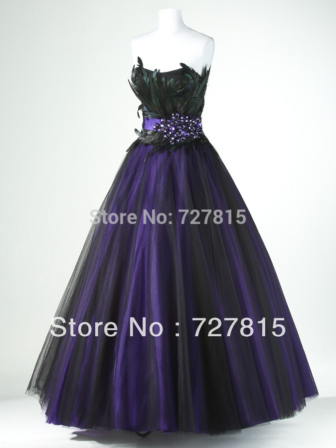 Black victorian prom dresses
