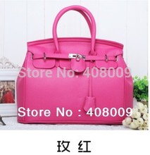 Hot Celebrity Girl Faux Leather Handbag Tote designers brand lock Retro Handbags shoulder bag messenger shoulder