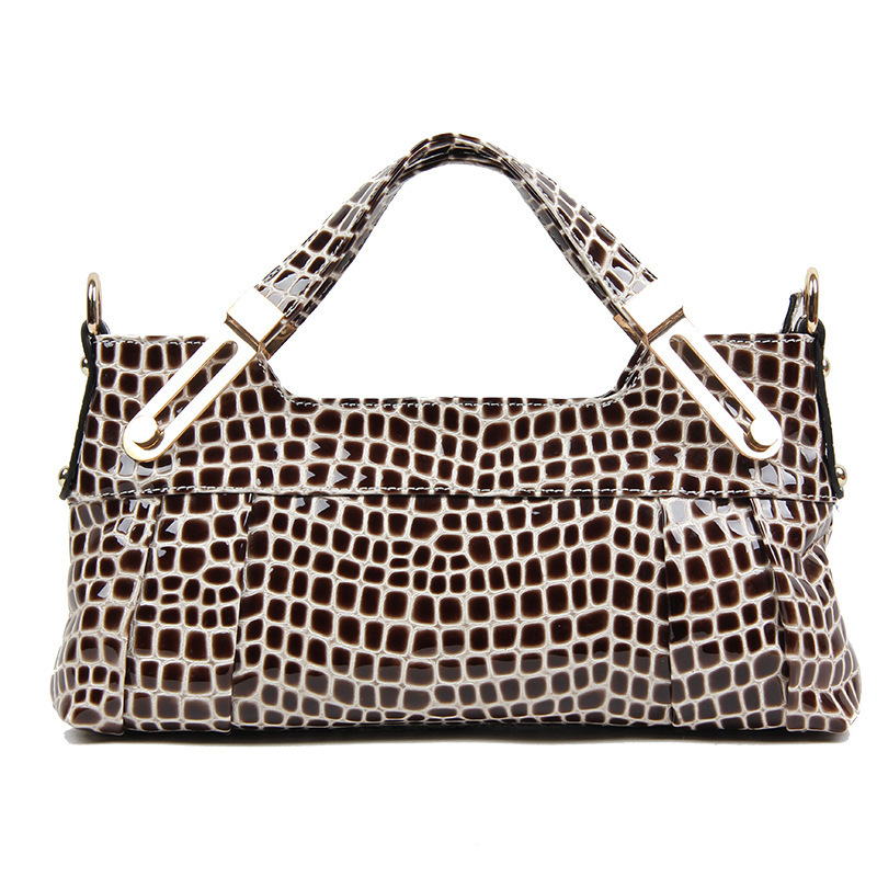 Crocodile Printed Genuine Leather Handbag New Luxury Brand Messenger Bag Fashion Summer Small Clutches Red Totes