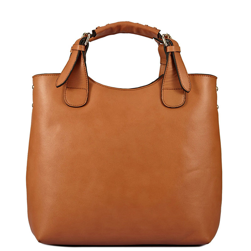 Woman Genuine Leather Handbag Luxury Classic Shoulder Bag Multi use Calfskin Messenger Bag large Totes Free