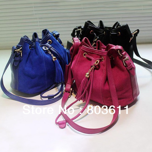 Women Ladies Fashion Korea Style PU Leather Zipper Closure Handbag