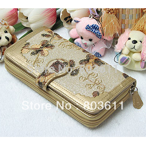 Women Ladies Fashion Korea Style PU Leather Zipper Closure Handbag