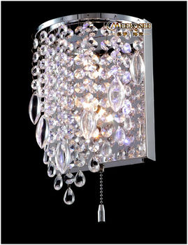 Modern Crystal Wall Sconces Light Crystal Wall Brackets Lamp Free ...