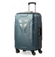 Free shipping women and men luxury luggage ultra-light PC travel bag aluminium frame universal wheels luggage, 19,25,29 inches