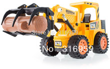 New Remote Control Truck Simulation timber grab Truck 4 wheel Log Fork Truck Engineering truck toys