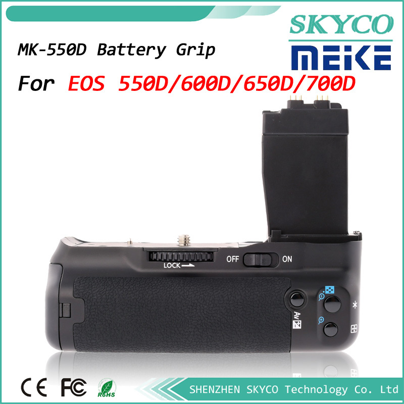 MeiKe MK 550D Battery Grip for Canon 650D T4i 600D T3i X5 550D T2i BG E8