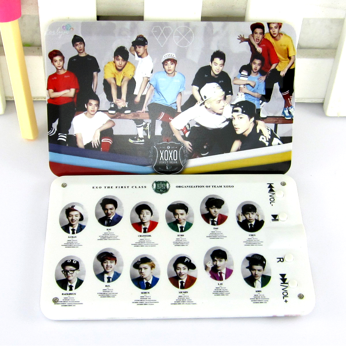 Exo xoxo tarjeta ultra- delgado mp3 gran capacidad 4g!