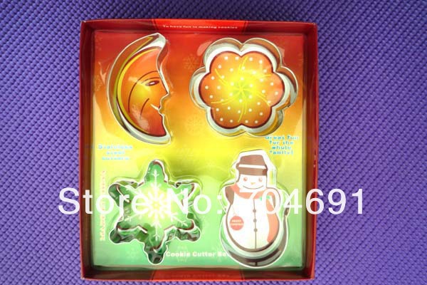 Shape Cookie Cutters Biscuit Mold Christmas Decorating-in Cake Molds ...