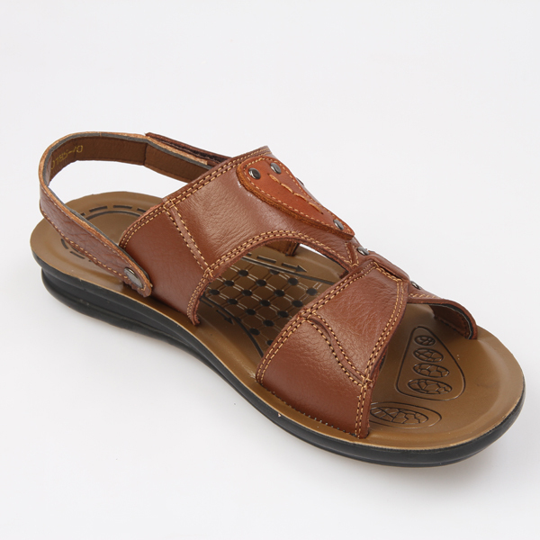 new men's leather Discounted tide summer sandals 2013 mens gladiator ...