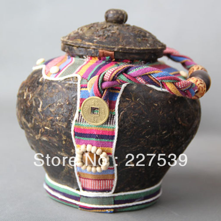 pg04 Promotion 2012 Yunnan Pu er tea gift tea wholesale ethnic black tea blooming tea pot