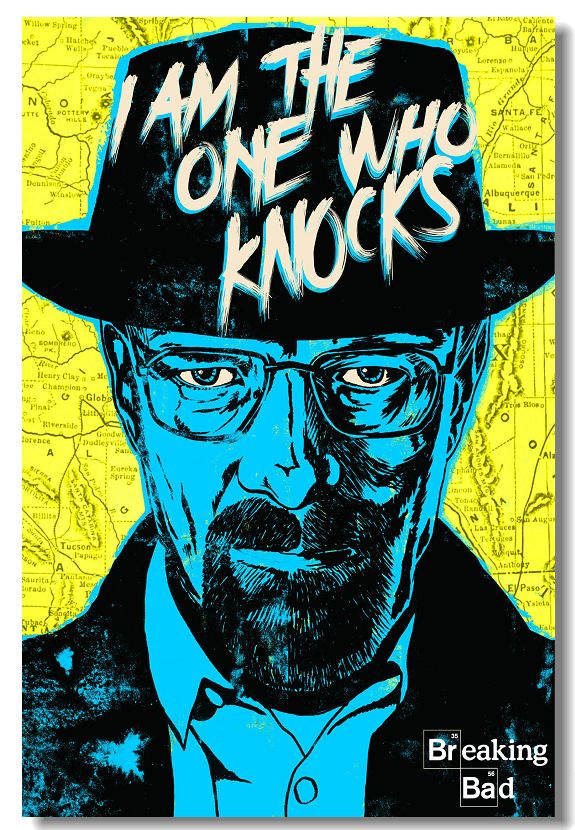 Breaking Bad TV 1 2 3 4 5 Season Art Silk Wall Poster 36x24 18x12 inch Prints Water White Pinkman BreakingBad (046)