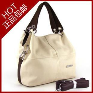 Women s genuine leather handbag 2013 sewing thread vintage one shoulder cross body handbag