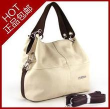 Women’s genuine leather handbag 2013 sewing thread vintage one shoulder cross-body handbag