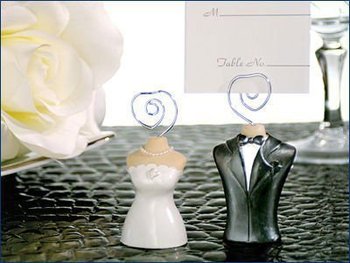 wedding dress card holder