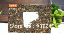 Free package mailed 2013 fresh tea open puer tea brick 200 g