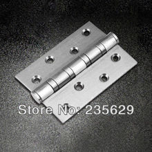 Free Shipping 304 Stainless Steel Hinges for timber door Metal Door 3mm thickness Easy Installation Low