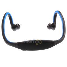 S1M# Sports Wireless Headset Headphones Support MP3 WMA for Cell Phones Blue